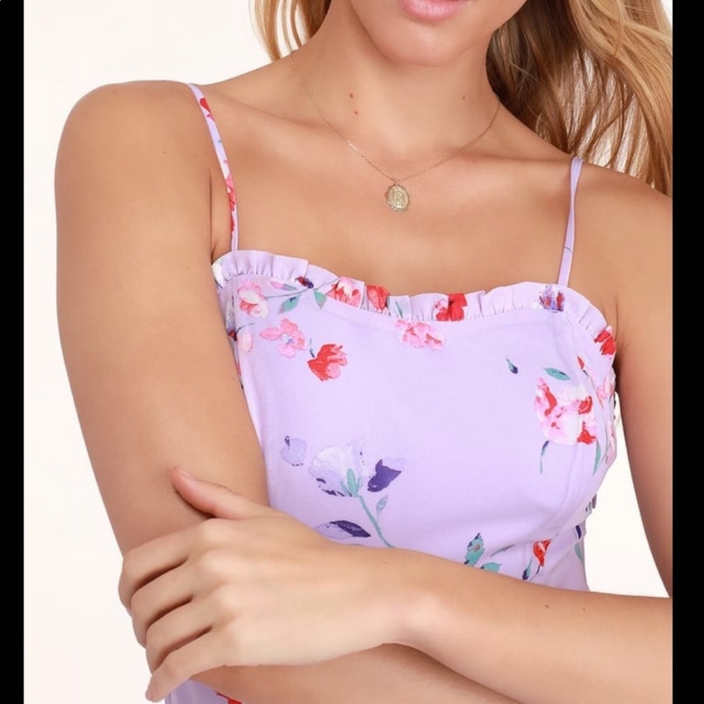 Perfect floral maxi dress for summer